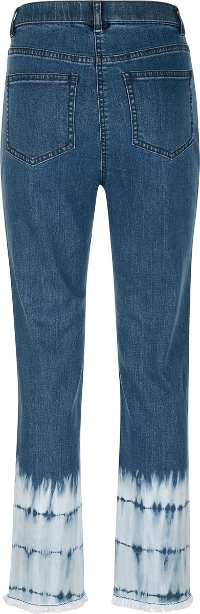 Women's 7/8 Length Straight Fit Pants with Color Gradient