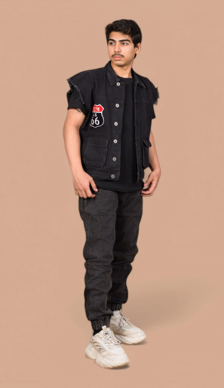 π₯ Power Comfort Jogger Trousers β Stone Wash Look | Casual, Gym & Party Wear