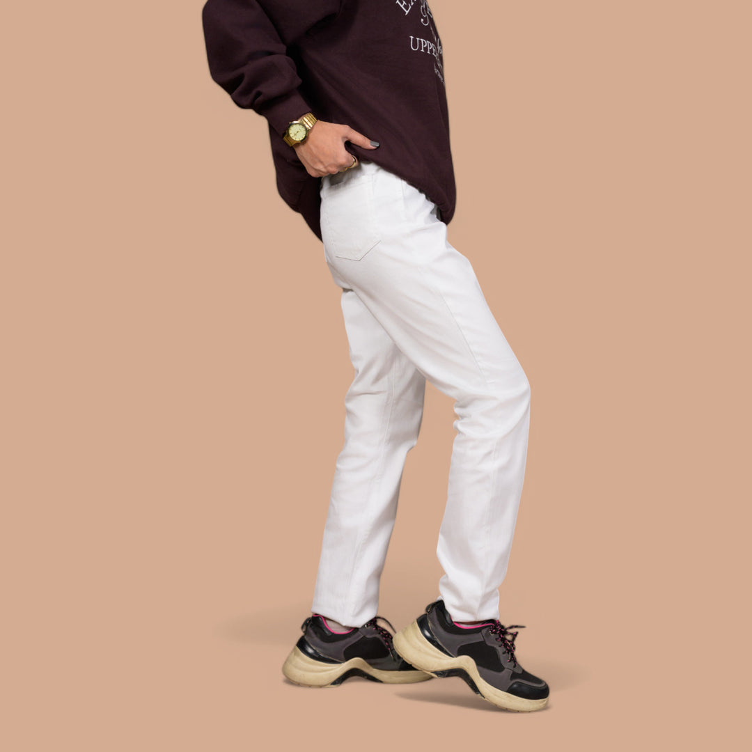PACK OF 3 TWILL DENIM TROUSERS | JEGGINGS FOR WOMEN