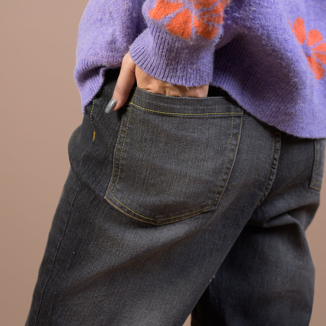 Slim Fit Stretch Pull-on Perfect Fit | Denim Trouser for Women