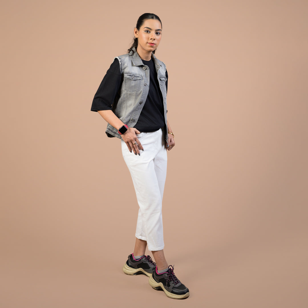 Pack of 3 Denim Capri | Capri For Women | All Colors Available