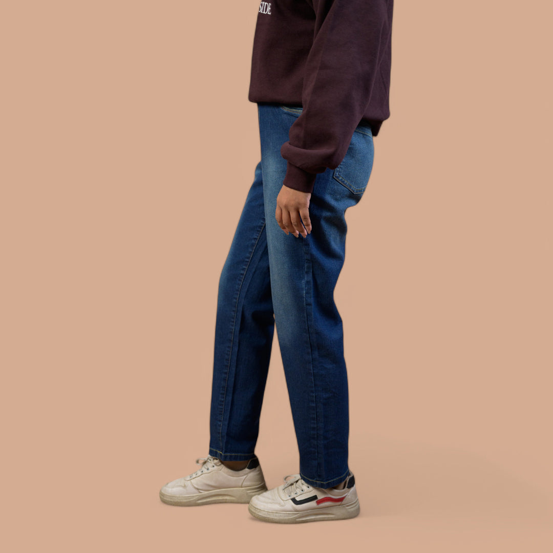 Slim Fit Stretch Pull-on Perfect Fit | Denim Trouser for Women