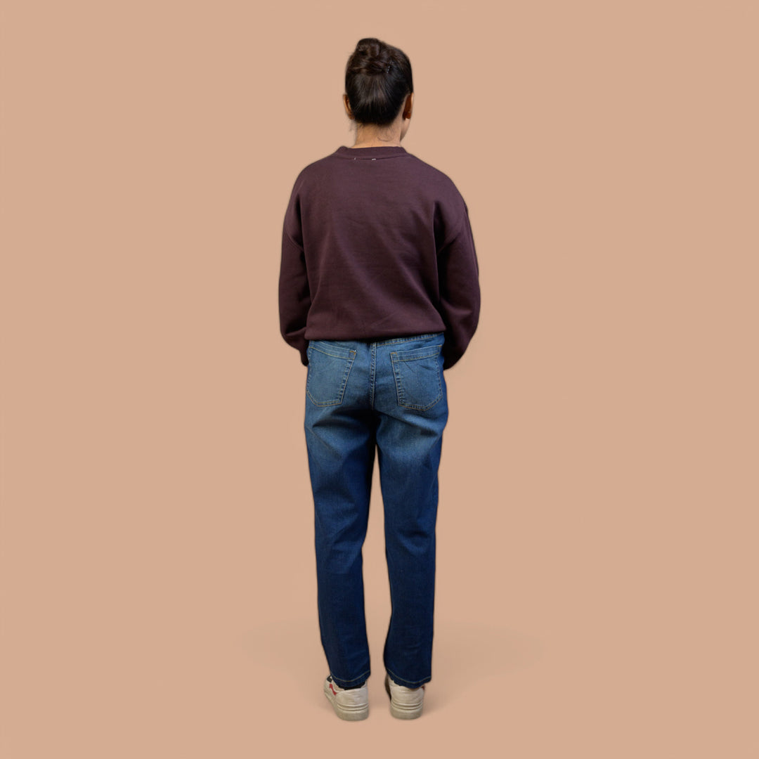 Slim Fit Stretch Pull-on Perfect Fit | Denim Trouser for Women