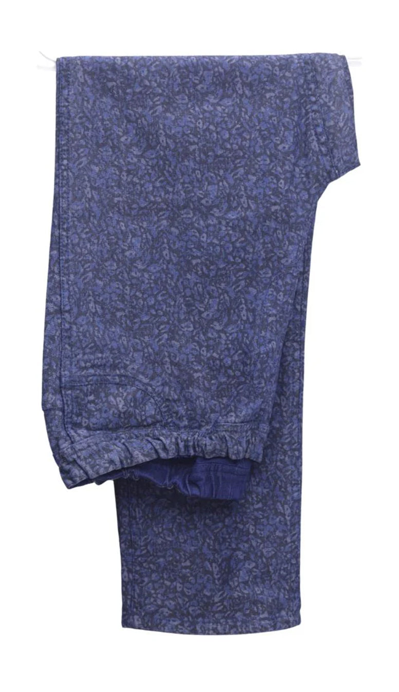 Reversible Pull-On Jeans with Elastic Waistband and Dual Pockets