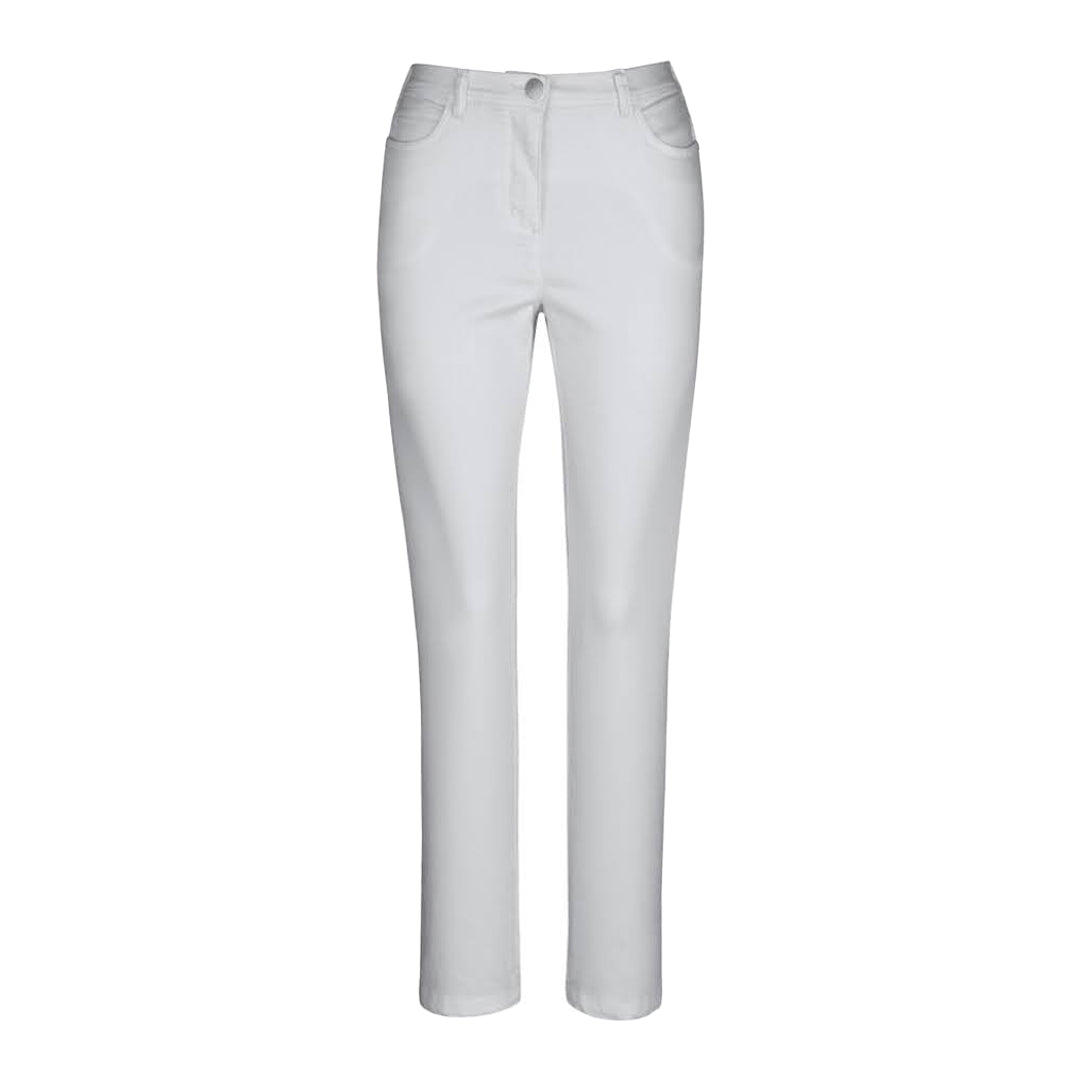 Summer Regular Fit Stretchable Elastic Jeans with Back Pocket Embroidery