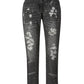 7/8 jeans, slim fit, color splash, 5-pocket