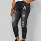 7/8 jeans, slim fit, color splash, 5-pocket