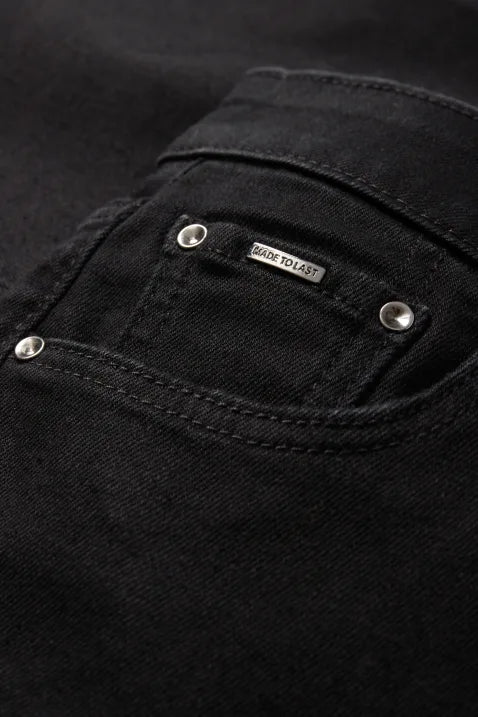 Women's Bootcut Jeans – Mid-Rise Waist, Stretch Denim