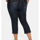 Slim Fit Capri Jeans – Stretch Cotton Denim with Classic 5-Pocket Design