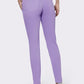 Crinkle-Effect Twill Pants with Decorative Zip Pockets