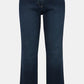 Straight fit, stretch comfort, 5-pocket - Denim Blue