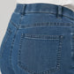 Women's 7/8 Length Straight Fit Pants with Color Gradient
