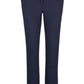Regular Fit Twill Pants with Striped Waistband