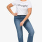 Straight fit, stretch comfort, 5-pocket - Ice Blue