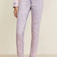 Pink Stonewash High Rise Straight Fit Jeans for Women