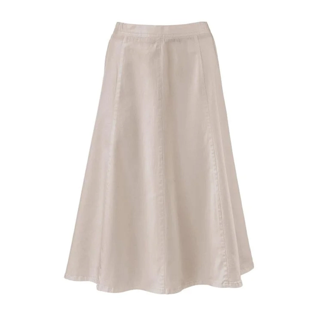 Flattering and Comfy Denim Skirt for Summer
