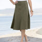 Flattering and Comfy Denim Skirt for Summer