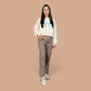 PACK OF 2 TWILL DENIM TROUSERS | JEGGINGS FOR WOMEN
