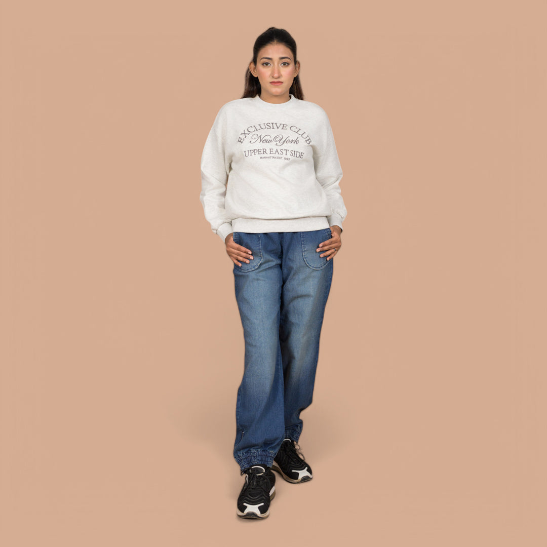 Women's Denim Jogger – Ultra Comfort | Stylish Fit for Gym, Casual & Everyday Wear