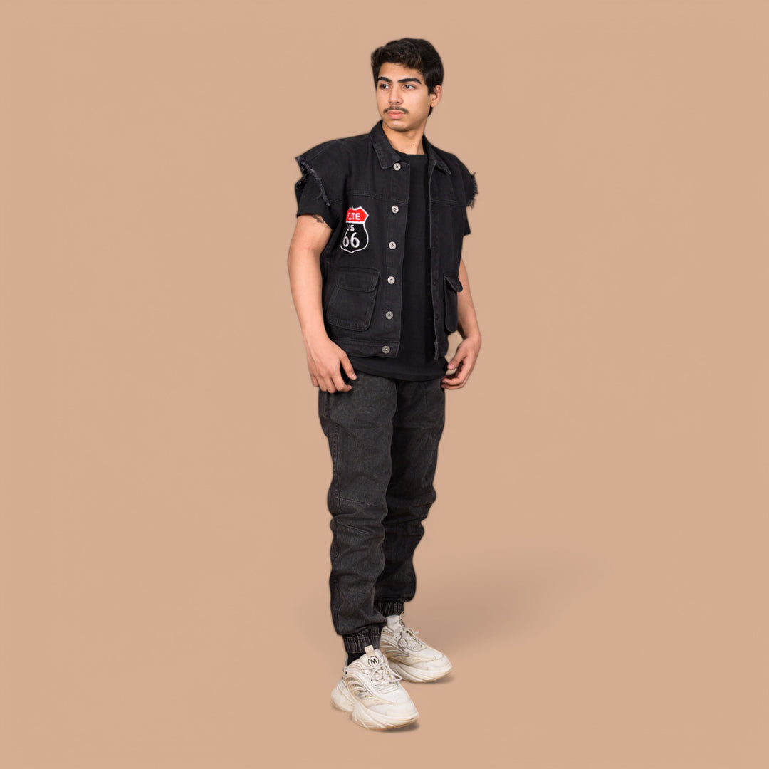 🔥 Power Comfort Jogger Trousers – Stone Wash Look | Casual, Gym & Party Wear