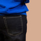 Women's Power Stretch Denim Trouser – Straight Fit with Rivet Hem | Plus Sizes Available