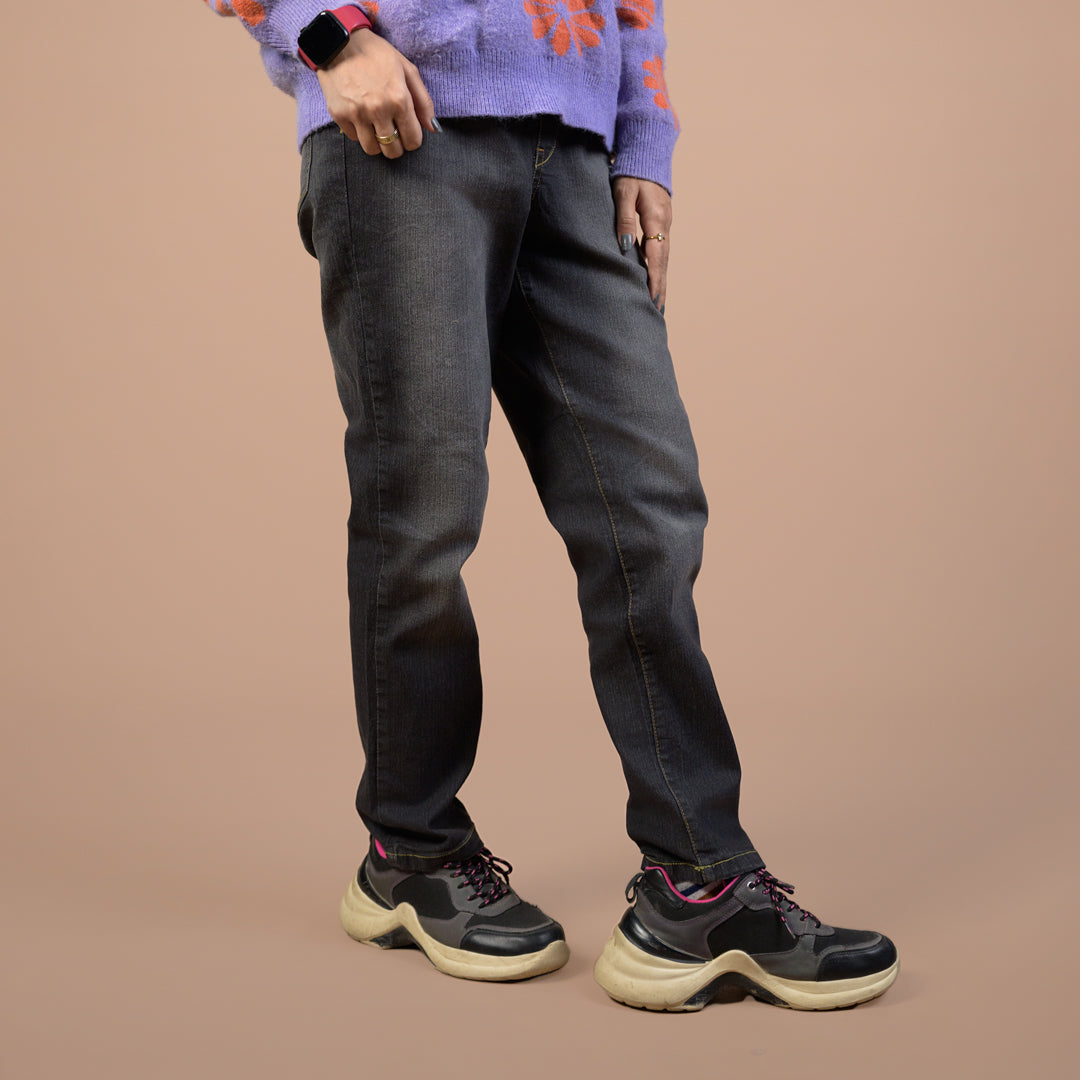 Slim Fit Stretch Pull-on Perfect Fit | Denim Trouser for Women