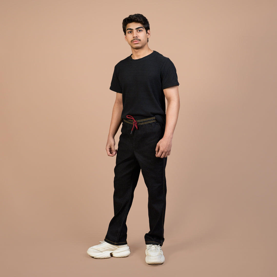 Men's Power Stretch Denim Trouser | Straight-Fit | Summer Friendly
