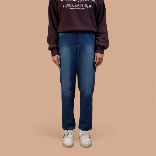 Slim Fit Stretch Pull-on Perfect Fit | Denim Trouser for Women