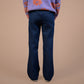 Wide Leg Power Stretch | Denim Trouser For Women