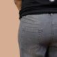 Women’s Power Stretch Denim Capri with Elastic Waistband | Summer-Friendly