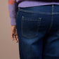 Women’s Power Stretch Denim Capri with Elastic Waistband | Summer-Friendly