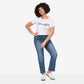Straight fit, stretch comfort, 5-pocket - Ice Blue