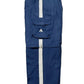 Versatile Lightweight Cargo Zip-Off Trousers - Baggy Fit - Blue