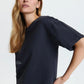 Women's Two-Piece Cotton Pajama Set with Decorative Print