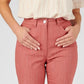 DMART | Stretch Canvas Jeans - Old Pink